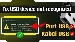 How to Fix USB Device Not Recognized on Windows 11/10
