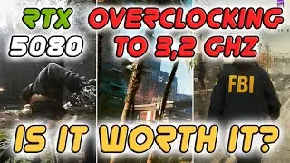 Overclocking the RTX 5080 to 3,2Ghz! - Blackmyth Wukong, Cyberpunk 2077, Alan Wake 2