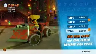Crash&trade; Team Racing Nitro-Fueled - Cortex Castle Emperor Velo XVII Ghost