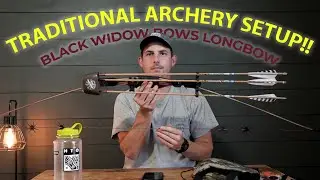 Making The Switch To Traditional Archery! | Black Widow Bows