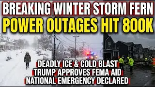 Winter Storm Fern 2026 Breaking: Trump FEMA Emergencies, Minneapolis Shooting & Measles Outbreak