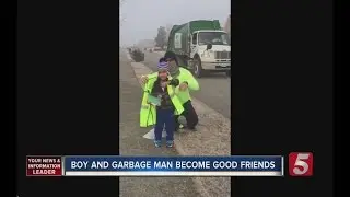 Viral: 4-Year-Old Gives Gift To Waste Crew