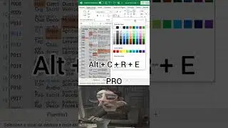 M&eacute;todos R&aacute;pidos do Excel para Reorganizar Planilhas com Teclas de Atalho