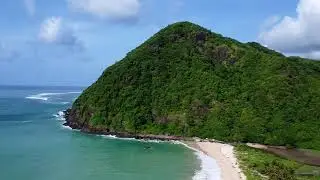 Pantai Tomang Omang Lombok Tengah 2K Drone #wisatalombok #lombok #lombokbeach