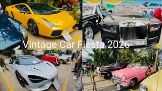 Vintage Car Fiesta || Luxury Cars Mumbai || Autofest 2026 || Cuff Parade🏎️
