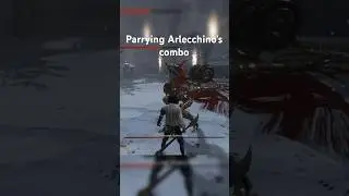 Parrying Arlecchino's combo(dragon glaive is peak)#soulslike #liesofp #liesofpoverture #games #parry