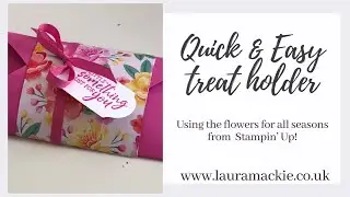 Quick and Easy coffee sachet holder