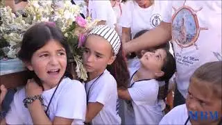 PROCESION INFANTIL VIRGEN DEL MAR BARRIADA PUNTA DEL CAIMAN SABADO 6 DE AGOSTO 2022 ISLA CRISTINA