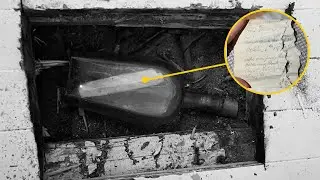 Unearthing History: A Message in a Bottle Discovered in Edinburgh Home