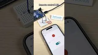 LED Control with @Arduino  IoT Cloud & Arduino Uno R4 WiFi! #arduino #diy #tech  #iot #programing