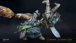 For Honor Shugoki performs Jiang Jun's Executions,Emotes and Signatures