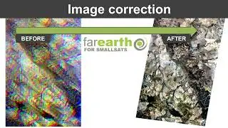 Satellite images, FarEarth for SmallSats does corrections for many anomalies and effects