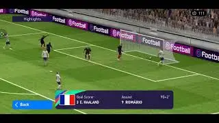 Haaland first-time shot tapin - Mbappe fake shot - Romario assist