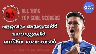 All Time Top Goal Scorers in ISL | ഏറ്റവും കൂടുതൽ ഗോളുകൾ നേടിയ താരങ്ങൾ | TOP4 | SPOT KICK
