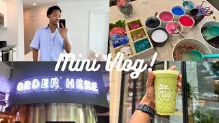 Mini Vlog! A Weekend With Me + Terrarium Building + Japanese Food Hall + Fantastic 4 | Jordan Xavier