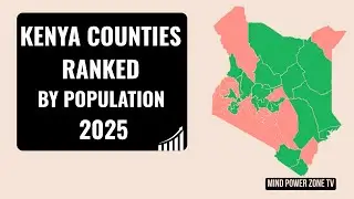 Kenya Counties Ranked by Population 2025 | Projected County Populations from Least to Most