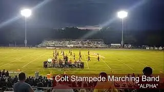 NMHS Colt Stampede Marching Band 8-27-21