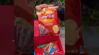 Packing our Premium Munch Box #exoticsnacks #candy #junkfood #subscriptionbox #unboxing #snackbox