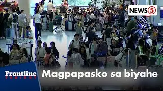 Ilang biyahero, sa daan na aabutin ng Noche Buena | Frontline Tonight