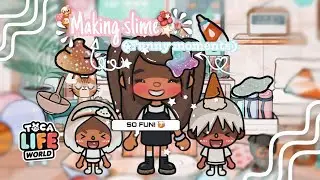 🌺Making slime🌷 *FUNNY*|Voices 🎙️| Toca Boca role play🌈🍉🍓