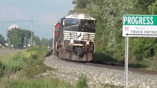 Canadian National Engine on NS 309 Train