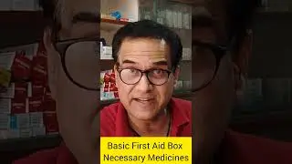 Basic First Aid Box 🩺💊 | Essentials Medicine 🌡️💉🩹#viralvideo #viral #bhopal #employeehealth #trend