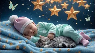 2 Hour Mozart & Brahms Lullaby Magic 🌙 | Continuous Sleep & Brain Boost 🎶🧠
