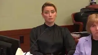 Twitter users mock amber heard's facial expression at Depp Trial