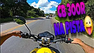 INDO LEVAR A GATA DE CB 300R PRA CASA