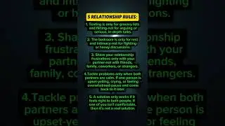 5 Relationship Rules That Actually Save Love