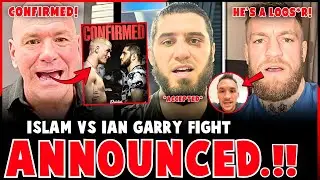 Islam Makhachev vs Ian Garry Fight ANNOUNCED! | Conor McGregor GOES OFF on Michael Chandler!