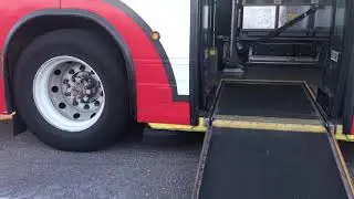 How to board a Disney bus in power wheelchair