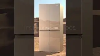 Hisense Glass Door Refrigerator | A Design Statement