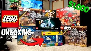 MASSIVE $1,000 LEGO UNBOXING (Fall 2022) | LEGO INVESTING