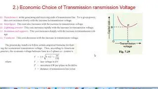 7- 3 Economic Choice of Transmission Voltage