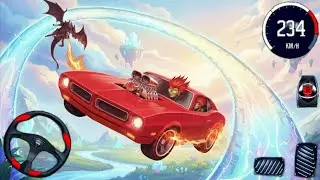 Hot Wheels Racing Simulator 3D - Ultimate Mega Ramp Car Racing - Impossible Mega Ramp - Car Racing 
