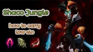 Shaco level 1 to Diamond [League of Legends] Assassin Full Gameplay - Infernal Shaco