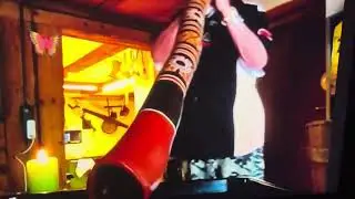 Didgeridoo Original Eukalyptus/ Bloodwood/ Player: Benjamin 🇨🇭