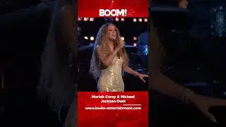 Mariah Carey & Michael Jackson Duet. #boom #boomentertainment #mariahcarey #michaeljackson