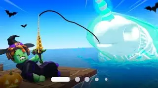 🎃 EVENT HALLOWEEN TERBARU! PANCING IKAN RAKSASA SERAM di Roblox Memancingnya! 😱🔥