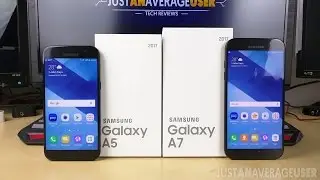Samsung A5 2017 vs A7 2017