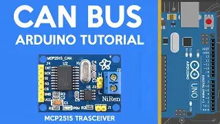 CAN BUS COMMUNICATION with ARDUINO (MCP2515) Tutorial