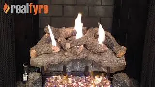 Evening Fyre Vent-Free Log Set - Real Fyre