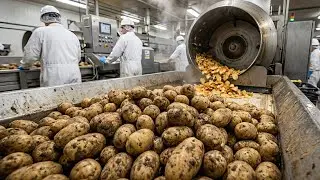 How Potato Chips Are Made In Factory