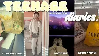 TEENAGE DIARIES 001 ☆|| Shopping, Movies, Mini Haul, Starbucks, Chit-Chat || ItsHaileystarr