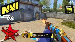 ПЕРВАЯ ИГРА НАВИ!! - NAVI vs 5yclone - ЛУЧШИЕ МОМЕНТЫ - Карта 1 - ESL Pro League | КСГO