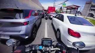 | HONDA CB650R | DJI ACTION 5 | AKRAPOVIC | NO DBKILLER | MUSIC | CHILE  | CHILL TRIP | 2025