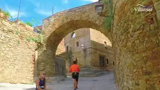 Peratallada (Small Medieval Town) Culture on the Costa Brava, Spain