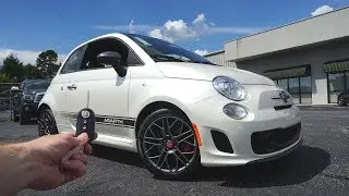2018 Fiat 500 Abarth: Start Up, Exhaust, Test Drive and Review