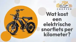 Wat kost een elektrische snorfiets per kilometer?
